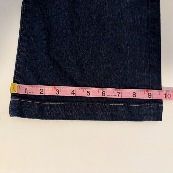 Gap Long & Lean Trouser Fit - Dark Wash - Vintage - Picture 9 of 9